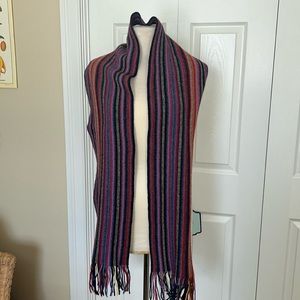 Made in Scotland William Brunton lambs wool scarf